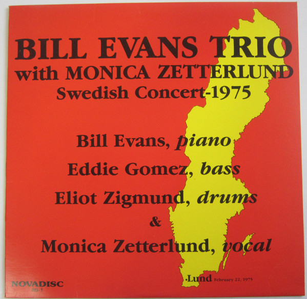 The Bill Evans Trio With Monica Zetterlund - Swedish Concert-1975 | Novadisc (ND-1) - main