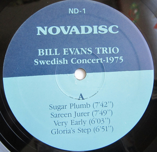 The Bill Evans Trio With Monica Zetterlund - Swedish Concert-1975 | Novadisc (ND-1) - 3