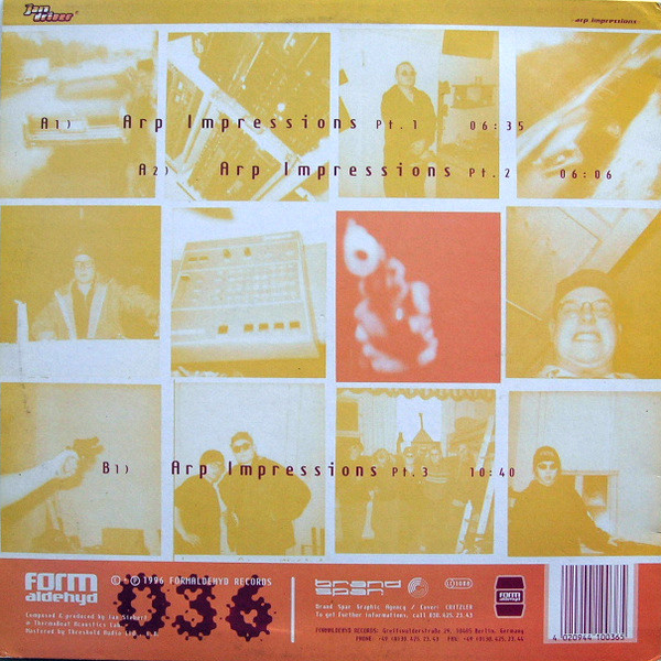 Jan Driver - Arp Impressions | Formaldehyd (form 036) - 2