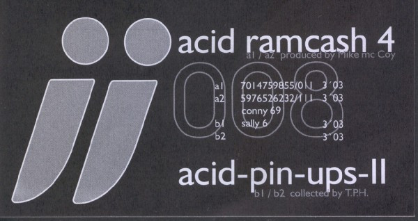 Acid Pin-Ups / Mike McCoy - Acid-Pin-Ups-II / Acid Ramcash 4 | JJ (jj008)