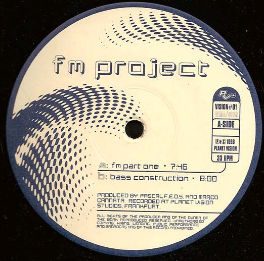 FM Project - FM Project | Planet Vision (VISION#01)