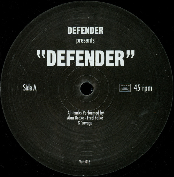 Defender - Defender / Bliss | Vulture Music (Vult 013)