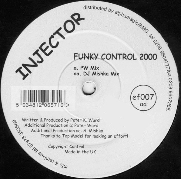 Injector - Funky Control 2000 | Ef.adrine (ef007) - main