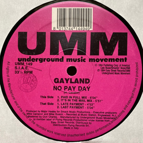 Gayland - No Pay Day | UMM (UMM 149)