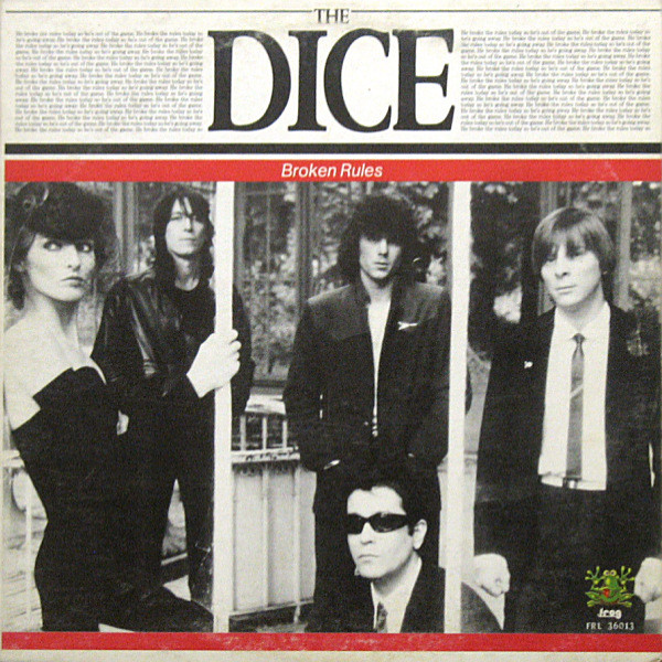 The Dice - Broken Rules | Frog Records (FRL 36013)