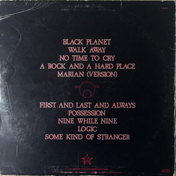 The Sisters Of Mercy - First And Last And Always | Merciful Release (24 0616-1) - 2