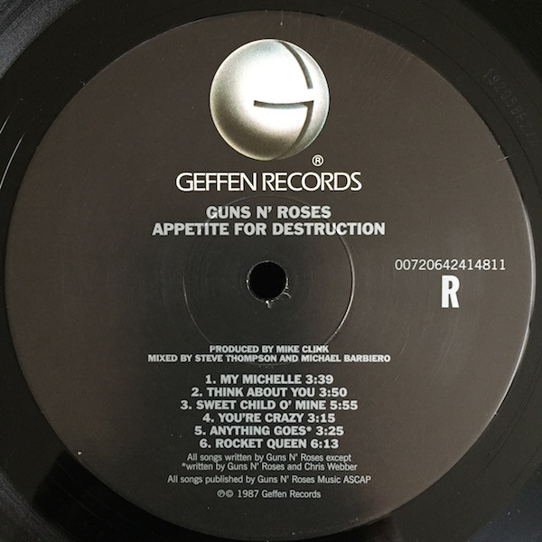 Guns N' Roses - Appetite For Destruction | Geffen Records (00720642414811) - 4 Guns N' Roses - Appetite For Destruction | Geffen Records (00720642414811) - 4