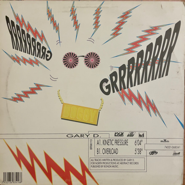 Gary D. - Kinetic Pressure | Bonzai Records (BR96113) - 2