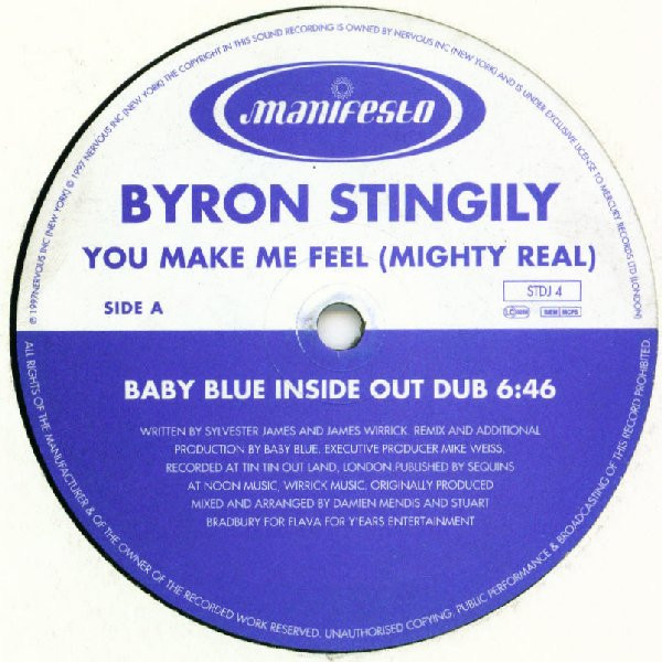 Byron Stingily - You Make Me Feel (Mighty Real) | Manifesto (STDJ 4) - main Byron Stingily - You Make Me Feel (Mighty Real) | Manifesto (STDJ 4) - main
