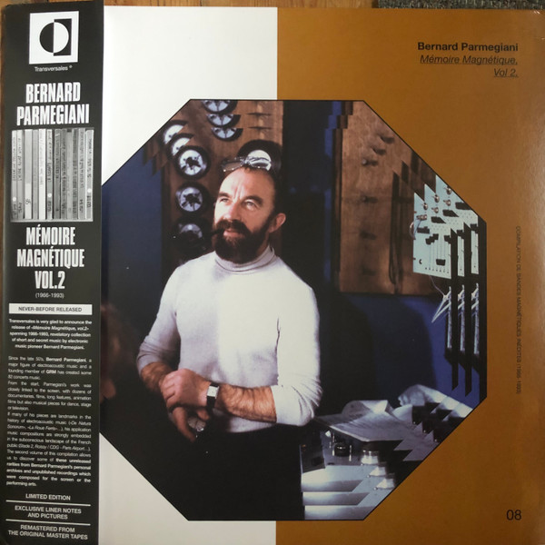 Bernard Parmegiani - Mémoire Magnétique, Vol​ 2. (Compilation De Bandes Magnétiques Inédites (1966-1993)) | Transversales Disques (TRS22)