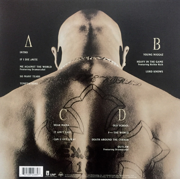 2Pac - Me Against The World | Interscope Records (B0031433-01) - 2 2Pac - Me Against The World | Interscope Records (B0031433-01) - 2