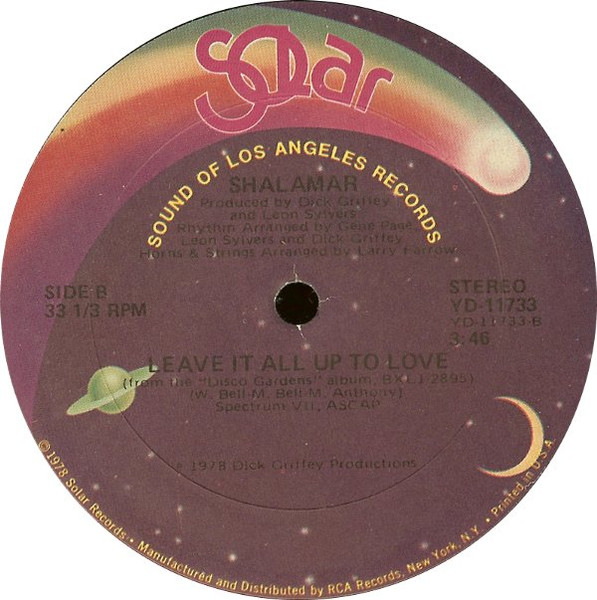 Shalamar - The Second Time Around | Solar (YD-11733) - 2