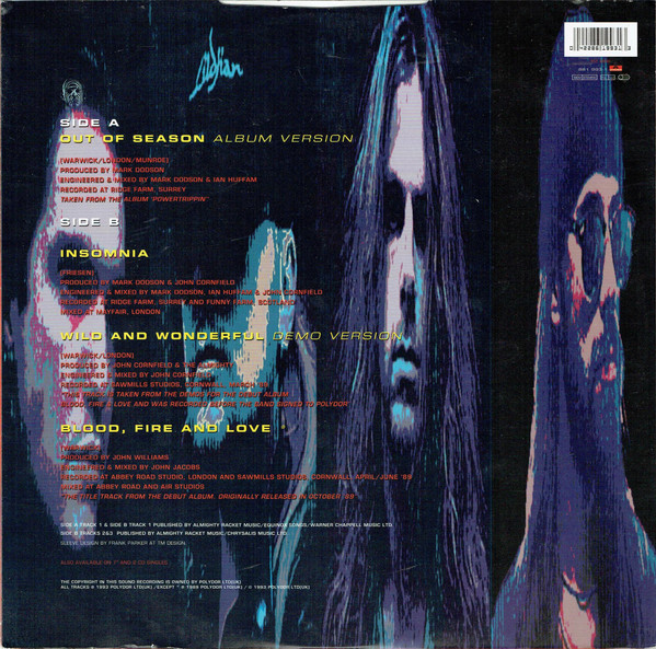 The Almighty - Out Of Season | Polydor (PZ 266) - 2