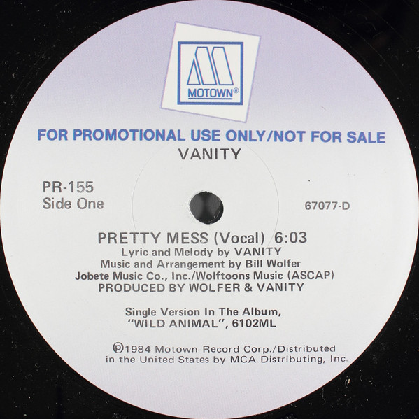 Vanity - Pretty Mess | Motown (PR-155)