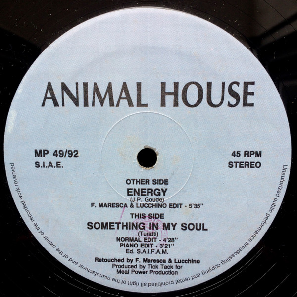 Animal House - Energy | New Meal Power (MP 49/92)