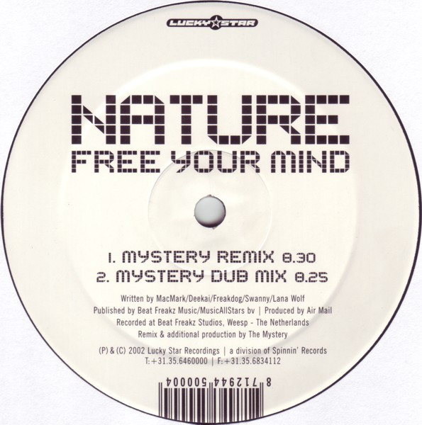 Nature - Free Your Mind - The Mystery Remixes | Lucky Star Records (LS005R) - 4