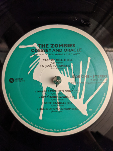 The Zombies - Odessey And Oracle | Varèse Vintage (VSD00020) - 4