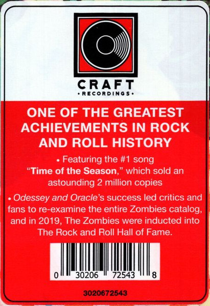 The Zombies - Odessey And Oracle | Varèse Vintage (VSD00020) - 3
