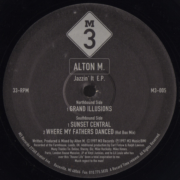 Alton M. - Jazzin' It E.P. | M3 (M3-005)