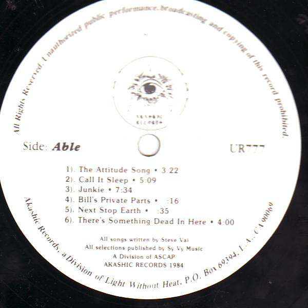 Steve Vai - Flex-Able | Akashic Records (UR777) - 4 Steve Vai - Flex-Able | Akashic Records (UR777) - 4