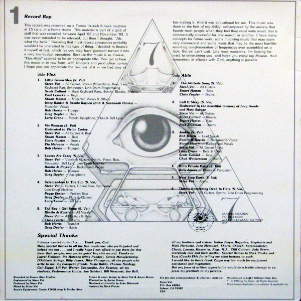 Steve Vai - Flex-Able | Akashic Records (UR777) - 2 Steve Vai - Flex-Able | Akashic Records (UR777) - 2