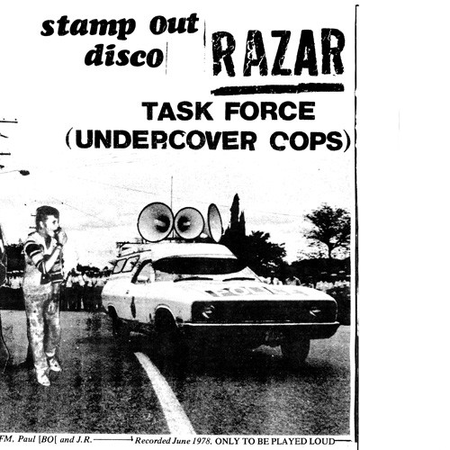 Razar - Stamp Out Disco / Task Force (Undercover Cops) | Sing Sing Records (SING-047)