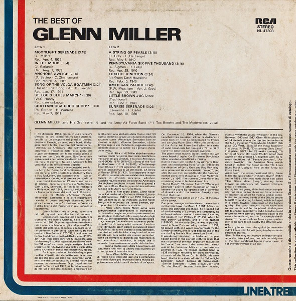 Glenn Miller - The Best Of Glenn Miller | RCA (NL 47303)