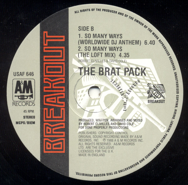 The Brat Pack - So Many Ways | Breakout (USAF 646) - 4 The Brat Pack - So Many Ways | Breakout (USAF 646) - 4