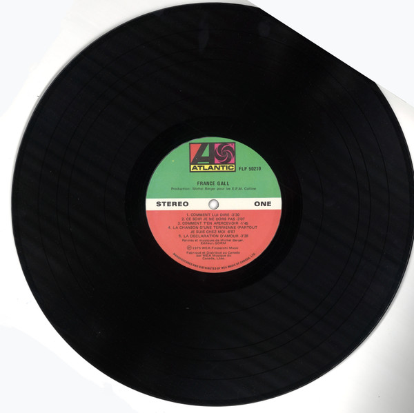 France Gall - France Gall | Atlantic (FLP 50210) - 4