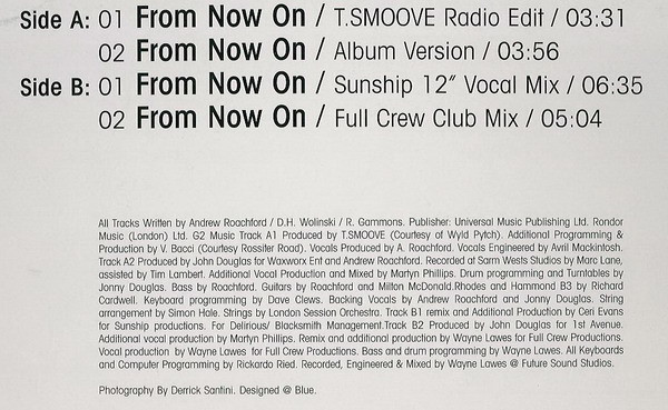 Roachford - From Now On | Columbia (669845 6) - 2