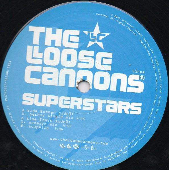 The Loose Cannons - Superstars | Universal (MCXT 40339)