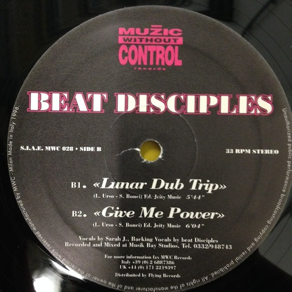 Beat Disciples - Can You Feel The Force | Muzic Without Control Records (MWC 028)