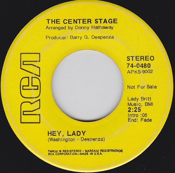 The Center Stage - Someday, Someway (You're Gonna Love Me) | RCA (74-0480) - 2