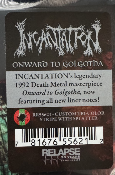 Incantation - Onward To Golgotha | Relapse Records (RR 6701) - 4
