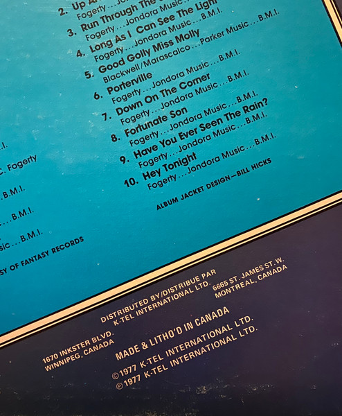 Creedence Clearwater Revival - The Best Of Creedence Clearwater Revival | K-Tel (NC-480) - 3 Creedence Clearwater Revival - The Best Of Creedence Clearwater Revival | K-Tel (NC-480) - 3