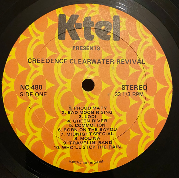 Creedence Clearwater Revival - The Best Of Creedence Clearwater Revival | K-Tel (NC-480) - 4 Creedence Clearwater Revival - The Best Of Creedence Clearwater Revival | K-Tel (NC-480) - 4