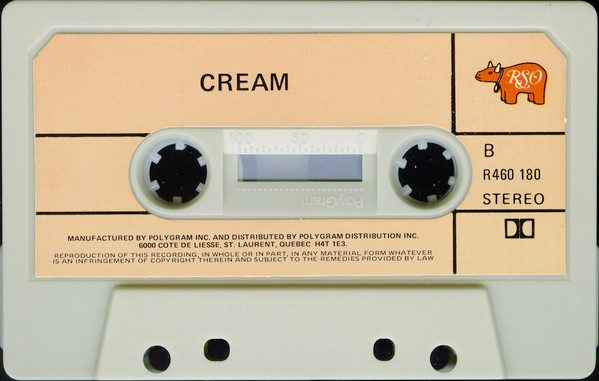 Cream - Cream [Cassette] | RSO (R460 180) - 4