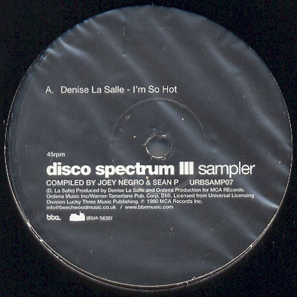Denise LaSalle / Mandré - Disco Spectrum III (Sampler) | Urban Theory (URBSAMP07)