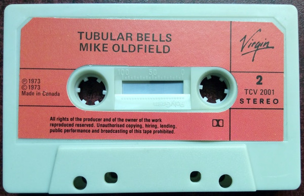 Mike Oldfield - Tubular Bells [Cassette] | Virgin (TCV 2001) - 5