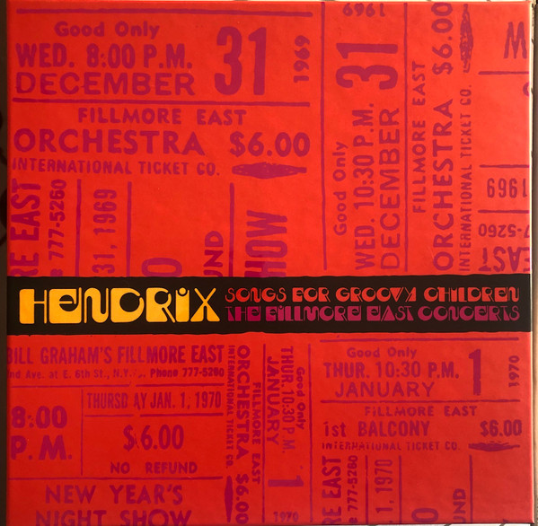 Jimi Hendrix - Songs For Groovy Children (The Fillmore East Concerts) | Legacy (19075982761) - main