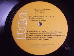 Various - Les Aventures De Tintin : L'Oreille Cassée | RCA (KXL1-0351) - 3