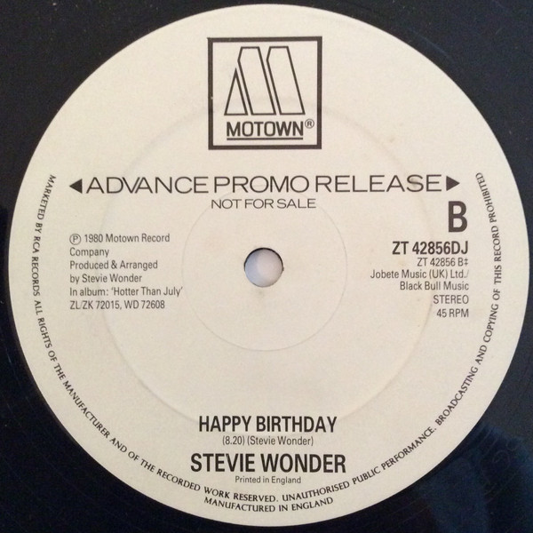 Stevie Wonder - Free | Motown (ZT 42856DJ) - 2
