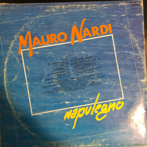 Mauro Nardi - Napulegno | Fonit Cetra (ALP 2015) - 2