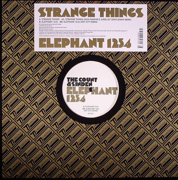 Sinden & Count Of Monte Cristal - Strange Things | Domino (RUG353T) - 2