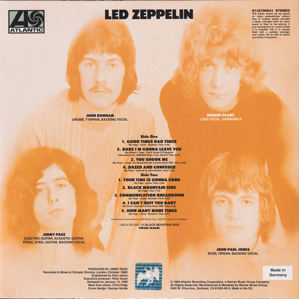 Led Zeppelin - Led Zeppelin | Atlantic (8122796641) - 2