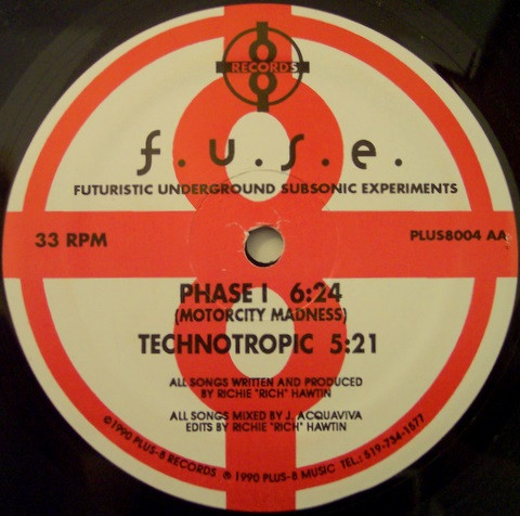 F.U.S.E. , F.U.S.E. - Approach & Identify | Plus 8 Records (PLUS8004) - main F.U.S.E. , F.U.S.E. - Approach & Identify | Plus 8 Records (PLUS8004) - main