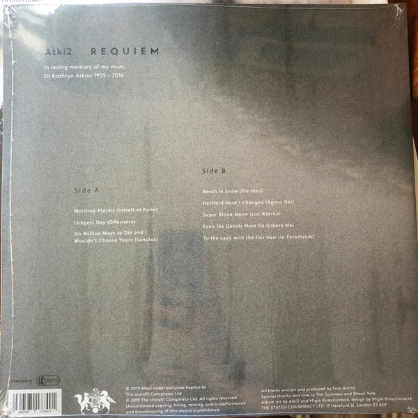 Atki2 - Requiem | The State51 Conspiracy (CON245LP) - 2