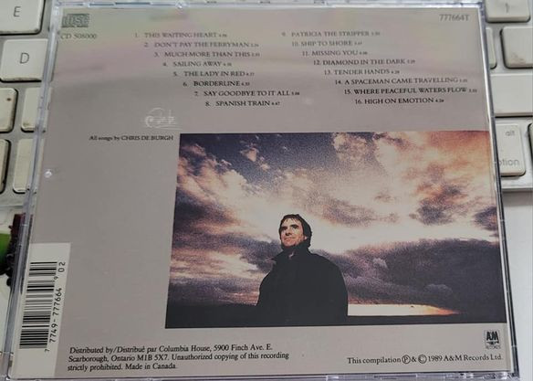 Chris de Burgh - Spark To A Flame (The Very Best Of Chris de Burgh) | A&M Records (CD 508000) - 4 Chris de Burgh - Spark To A Flame (The Very Best Of Chris de Burgh) | A&M Records (CD 508000) - 4