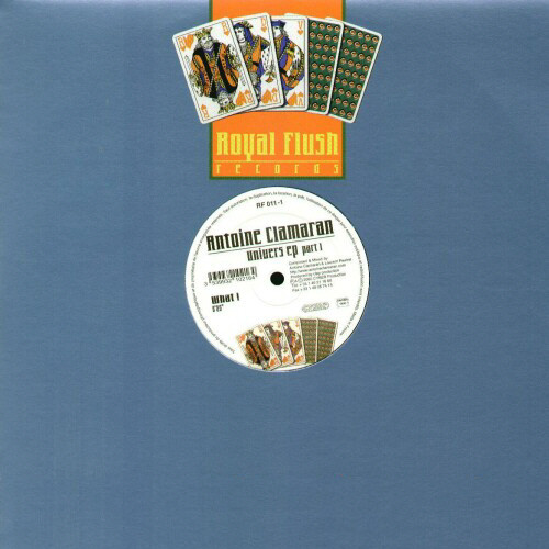 Antoine Clamaran - Univers EP Part 1 | Royal Flush Records (RF011-1) - main