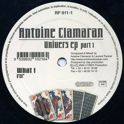 Antoine Clamaran - Univers EP Part 1 | Royal Flush Records (RF011-1) - 3